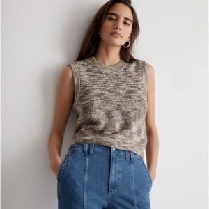 NWOT Madewell Women's Sleeveless Knit Top - Size XS